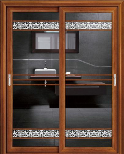 5257佛山銀弧料鋁合金平開門與吊門 鑄鋁門性價比之選，每套僅500元